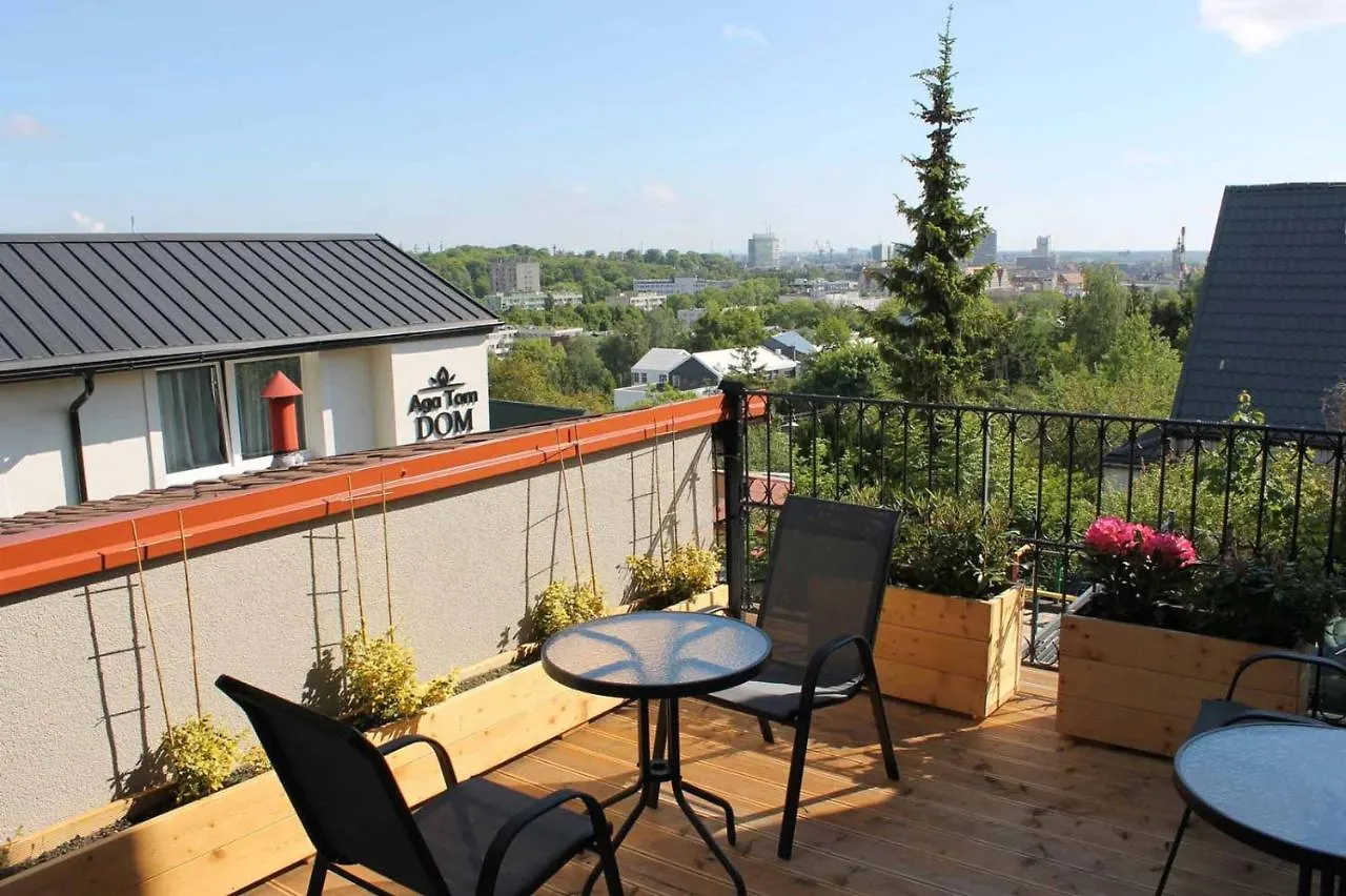 Maison d'hôtes Villa Agatomdom Gdansk, Taras-Grill-Kuchnia, 1800M Stare Miasto Gdańsk